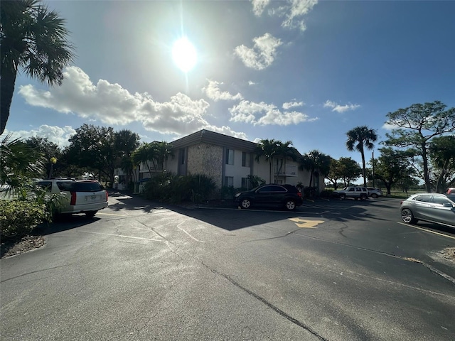 view of front of house featuring uncovered parking