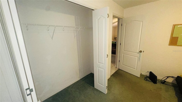 view of closet