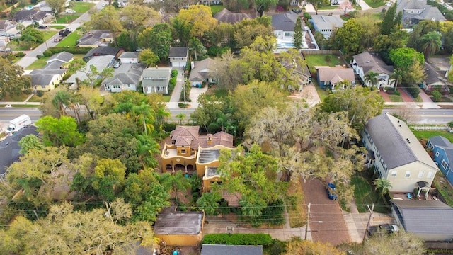 birds eye view of property featuring a residential view