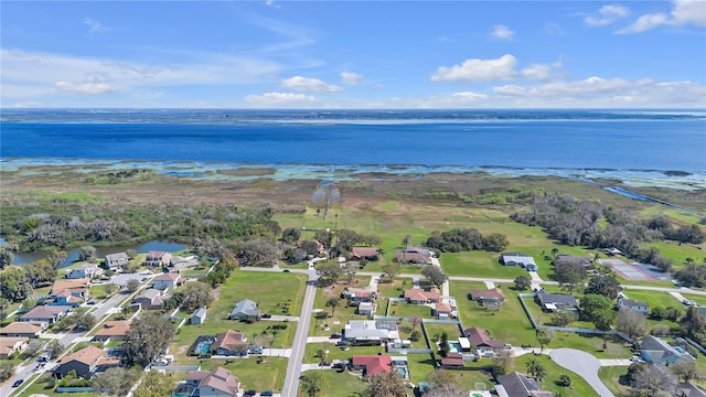 2825 Lake Tohopekaliga Blvd, Kissimmee, FL 34746 - drone / aerial view featuring a residential view and a water view
