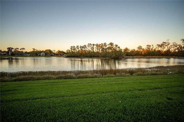 property view of water