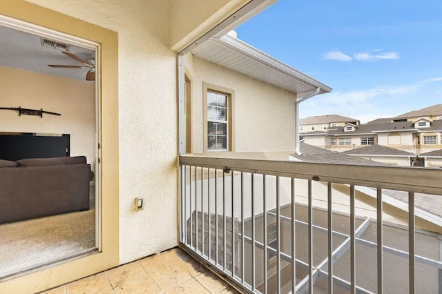 13221 Fountainbleau Dr, Clermont, FL 34711 - balcony featuring a residential view