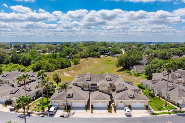 13221 Fountainbleau Dr, Clermont, FL 34711 - aerial view of residential area featuring a tree filled landscape