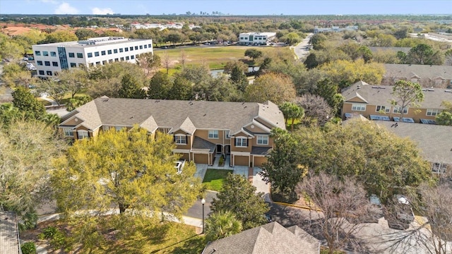 birds eye view of property featuring a residential view