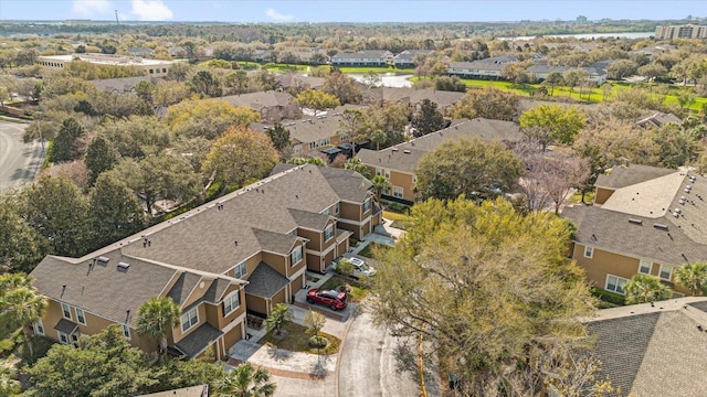 drone / aerial view featuring a residential view