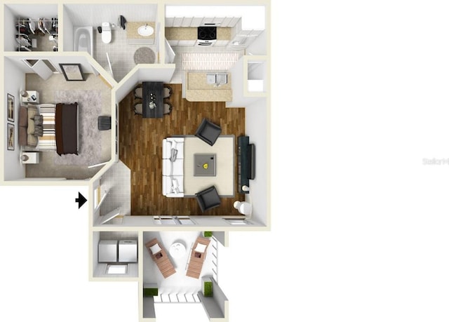 2200 Metropolitan Way Unit 926, Orlando, FL 32839 - room layout
