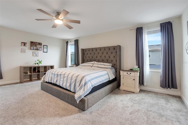1472 Rushing Rapids Way, Winter Springs, FL 32708 - bedroom with light colored carpet and ceiling fan