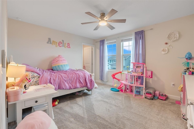 1472 Rushing Rapids Way, Winter Springs, FL 32708 - bedroom featuring carpet floors and ceiling fan