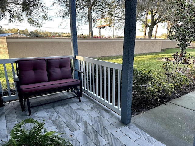 12209 Putter Green Ct, New Port Richey, FL 34654 - view of patio