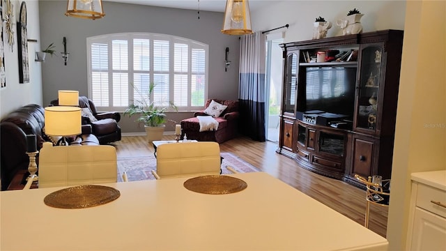 12209 Putter Green Ct, New Port Richey, FL 34654 - living area with light wood finished floors
