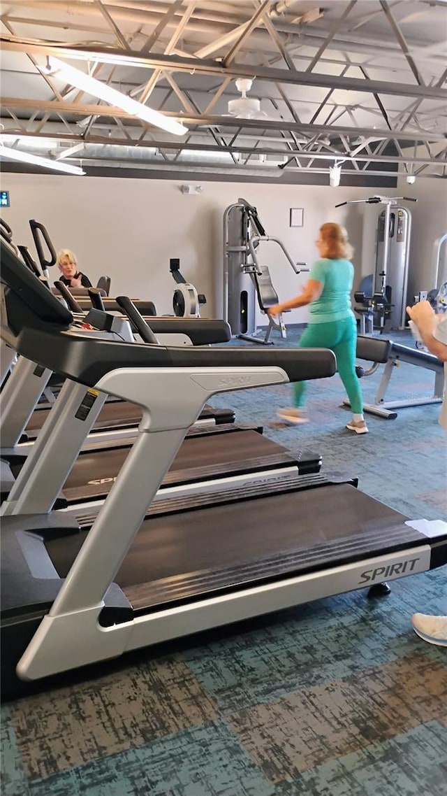 12209 Putter Green Ct, New Port Richey, FL 34654 - view of exercise room