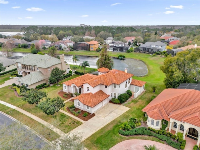 10616 Emerald Chase Dr, Orlando, FL 32836 - bird's eye view featuring a residential view and a water view