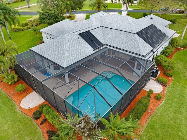 drone / aerial view