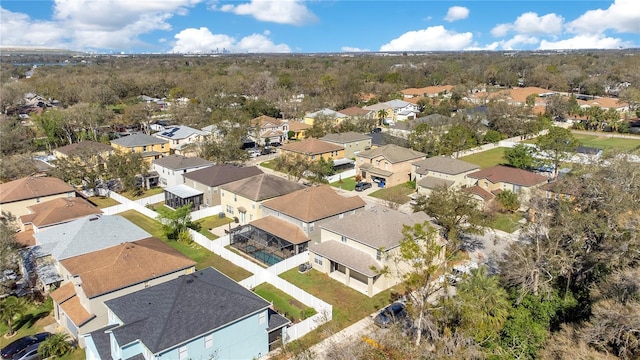 birds eye view of property featuring a residential view