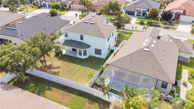 7108 Harvest Glen Ln, Riverview, FL 33578 - aerial perspective of suburban area