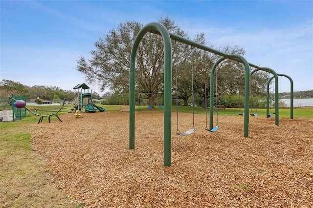 view of community playground