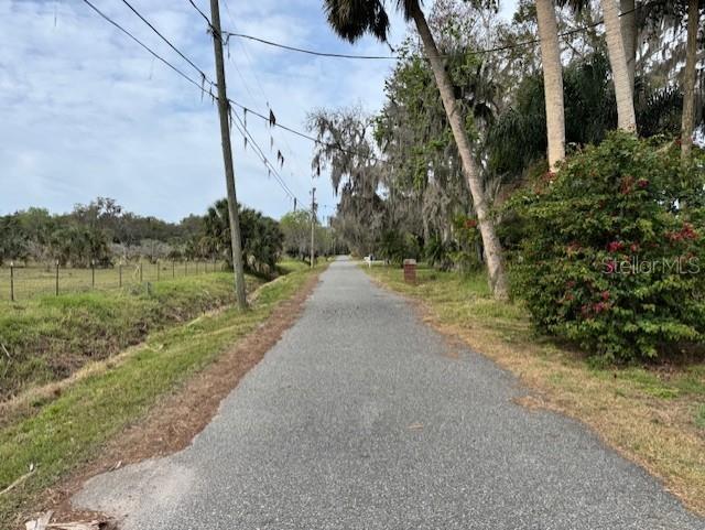 view of road