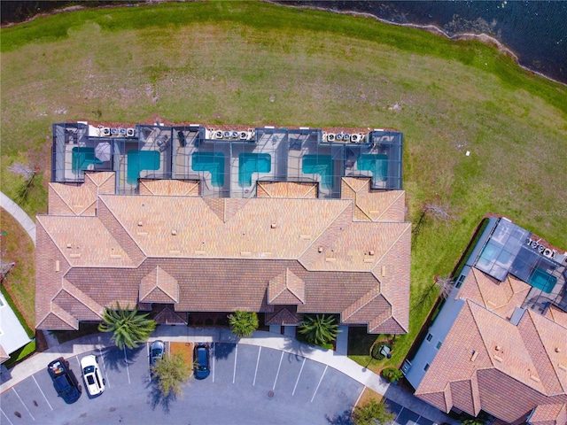 drone / aerial view