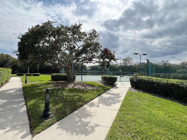 536 Dunoon St, Ocoee, FL 34761 - view of community featuring a tennis court