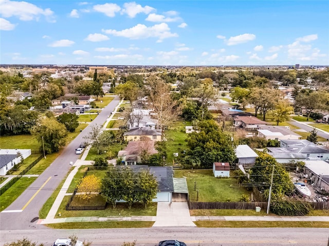 birds eye view of property featuring a residential view