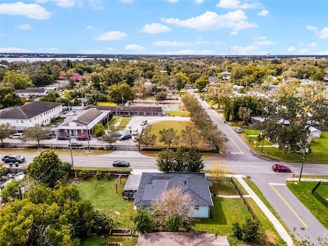 bird's eye view featuring a residential view