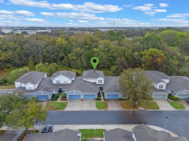 1562 Travertine Ter, Sanford, FL 32771 - bird's eye view featuring a residential view
