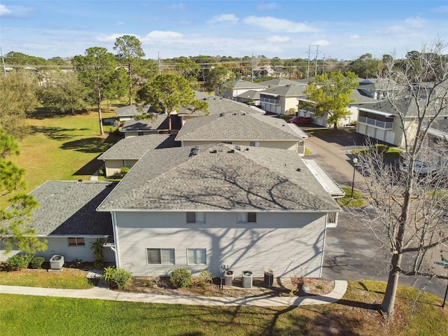 birds eye view of property featuring a residential view