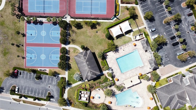 bird's eye view