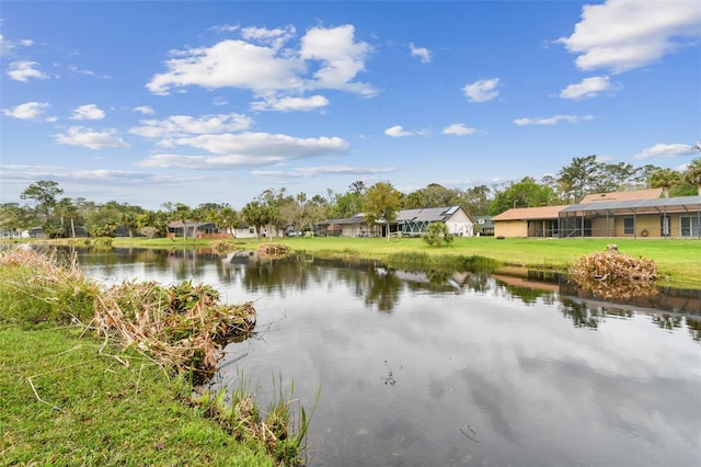 property view of water