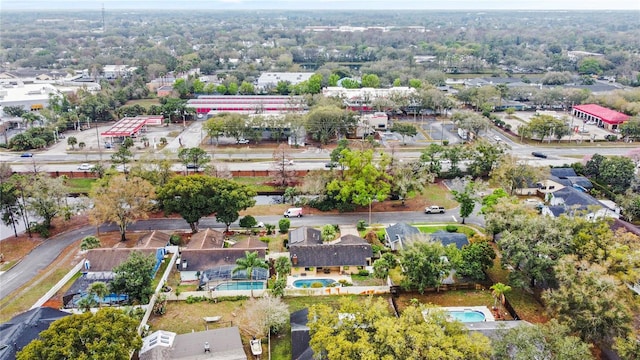 birds eye view of property featuring a residential view