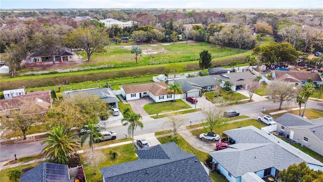 bird's eye view featuring a residential view