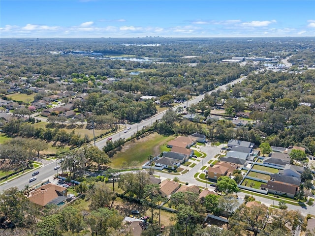 birds eye view of property featuring a residential view