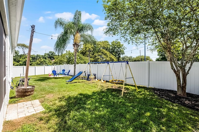 239 Bronze Leaf Ct, Apopka, FL 32703 - view of yard featuring a playground