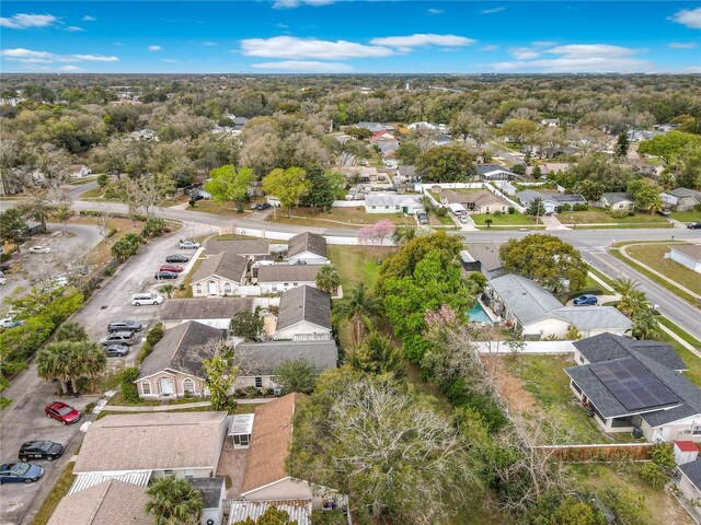 birds eye view of property featuring a residential view