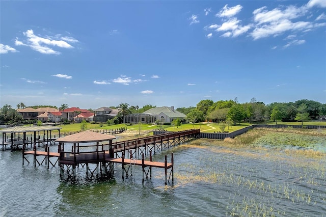 8814 Southern Breeze Dr, Orlando, FL 32836 - dock area featuring a water view