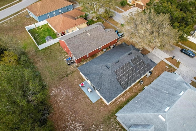 drone / aerial view featuring a residential view