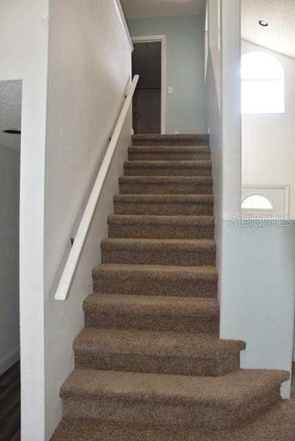view of staircase