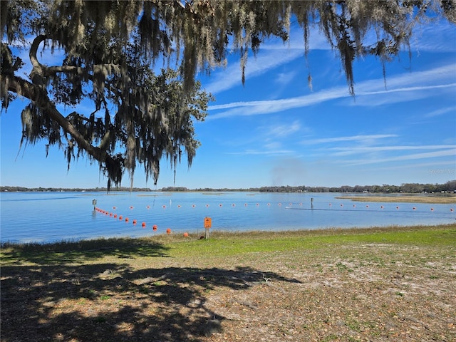 property view of water