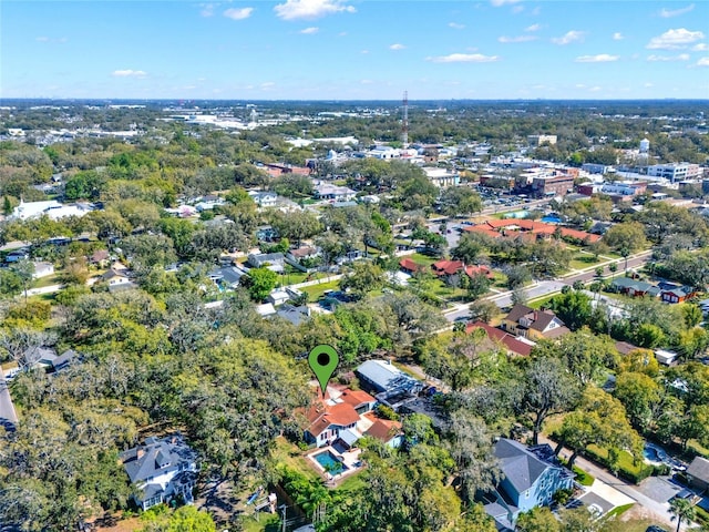 aerial view