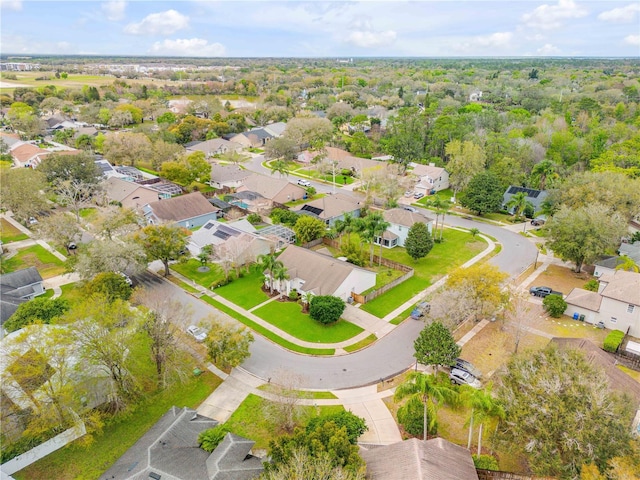 birds eye view of property featuring a residential view