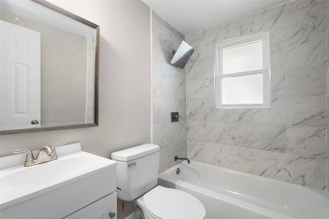1203 S Pomegranite Ave, Sanford, FL 32771 - full bathroom featuring toilet, vanity, and shower / bath combination