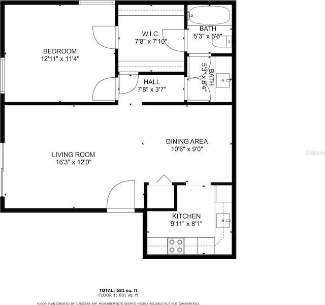 view of layout