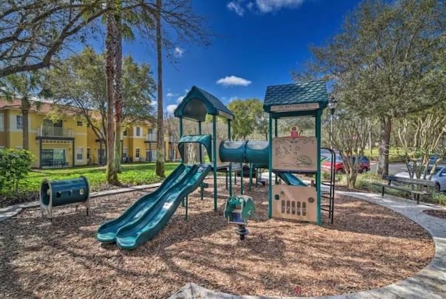 view of community playground