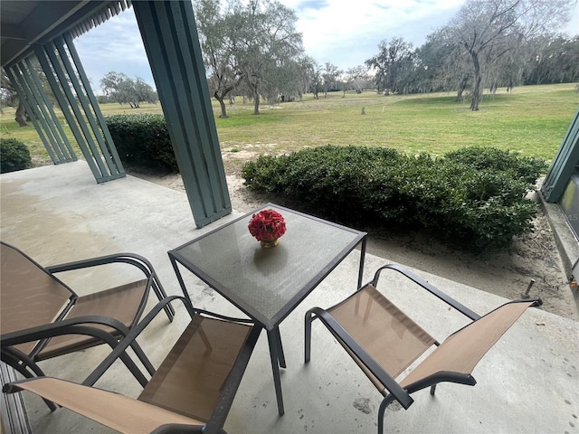 view of patio