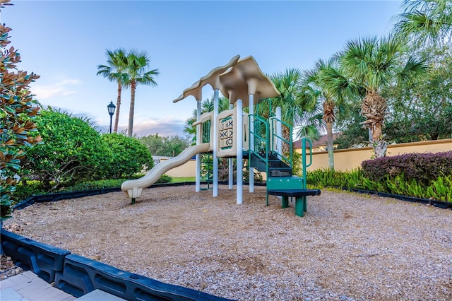 view of communal playground