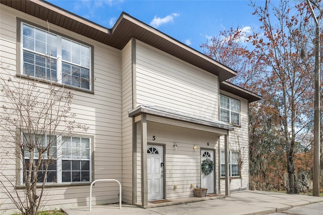 view of townhome / multi-family property