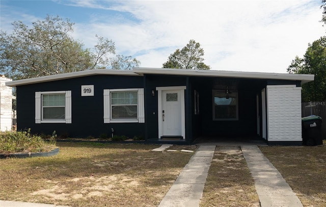 view of front of house with brick siding