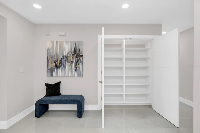 2015 Summerfield Rd, Winter Park, FL 32792 - unfurnished room featuring baseboards, recessed lighting, and built in features