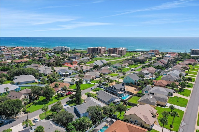 44 Capistrano Dr, Ormond Beach, FL 32176 - bird's eye view with a water view and a residential view
