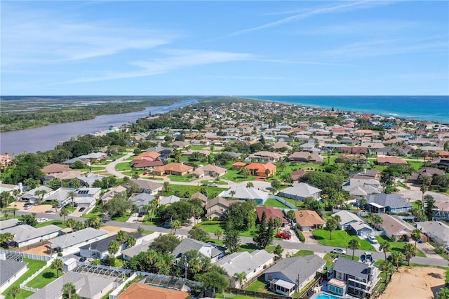 44 Capistrano Dr, Ormond Beach, FL 32176 - drone / aerial view with a water view and a residential view